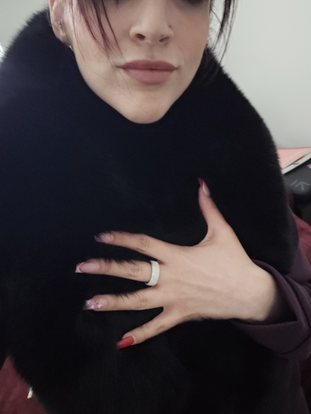 Brand New Real Fox Fur Neck Wrap / Collar – Genuine Fur, With Tags